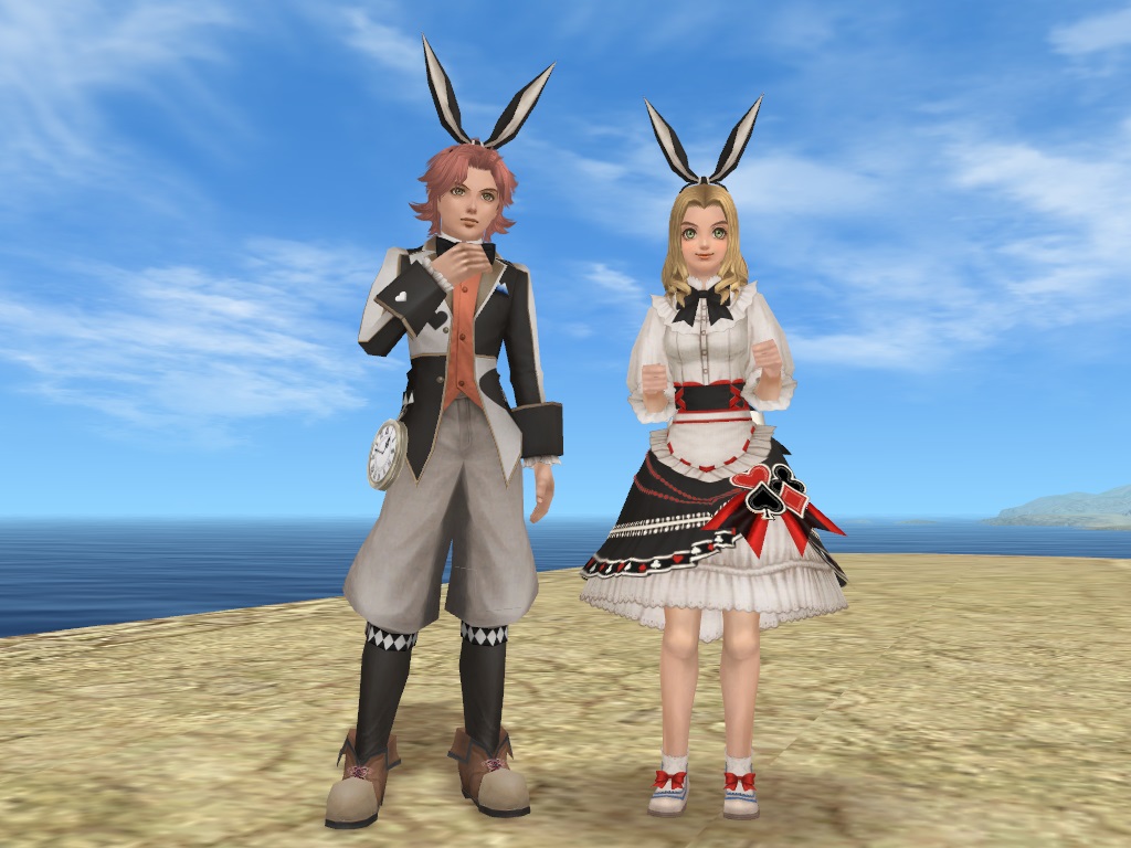 アリス白ウサギ