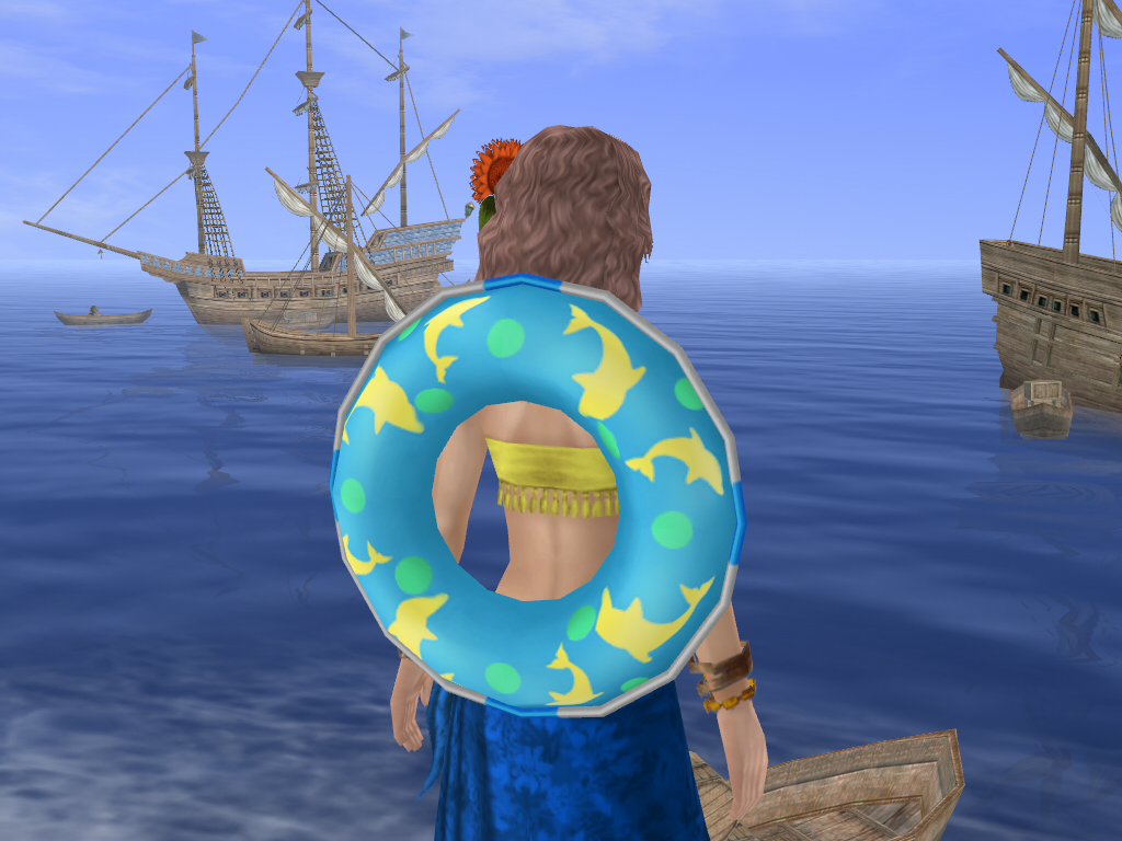 イルカのフロート