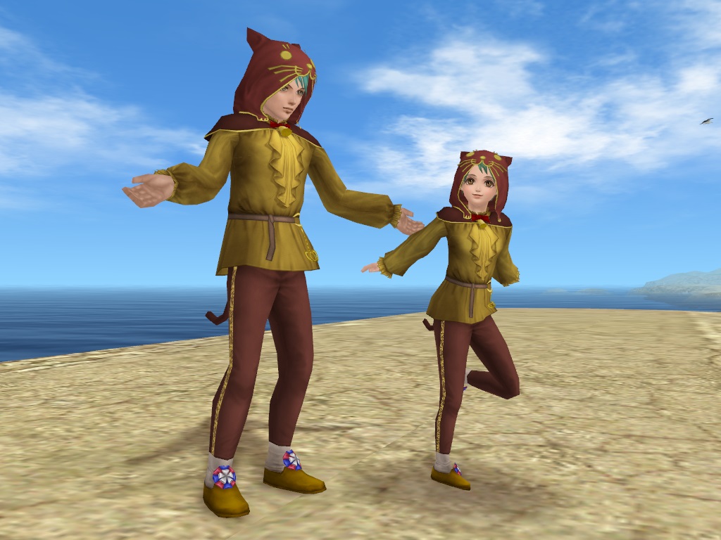 猫のしっぽ衣装