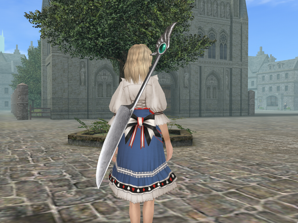 銀のデザートナイフ