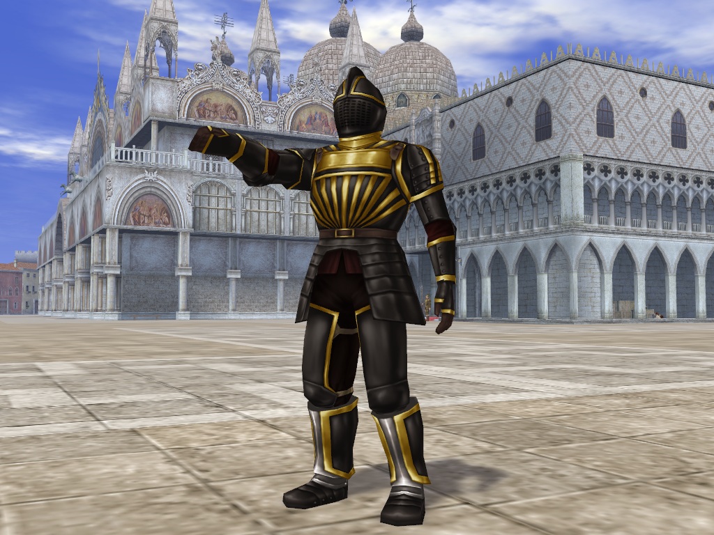 イタリア騎兵の鎧